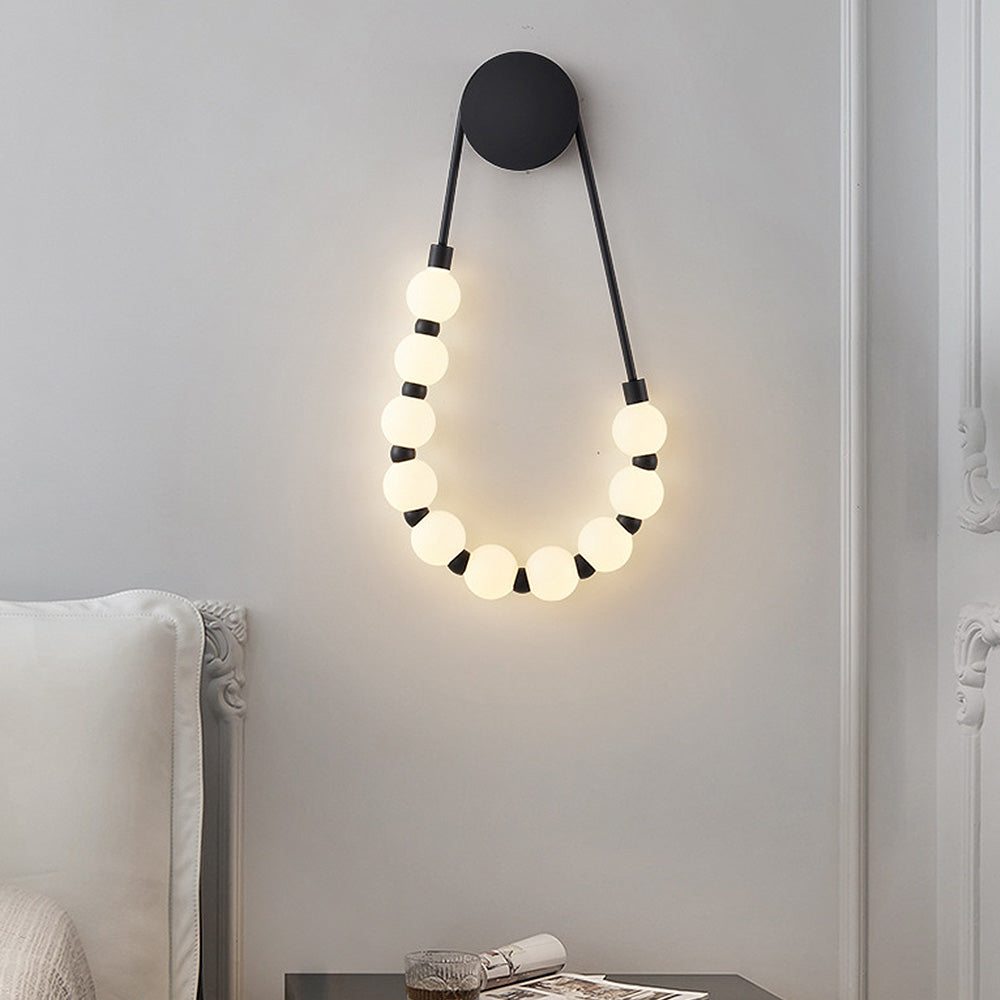 perla Црна Ѕидна Светилка 16w led perla Црна Ѕидна Светилка 16w led